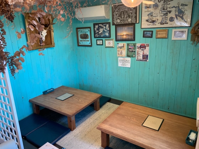 BACK YARD CAFE　店内