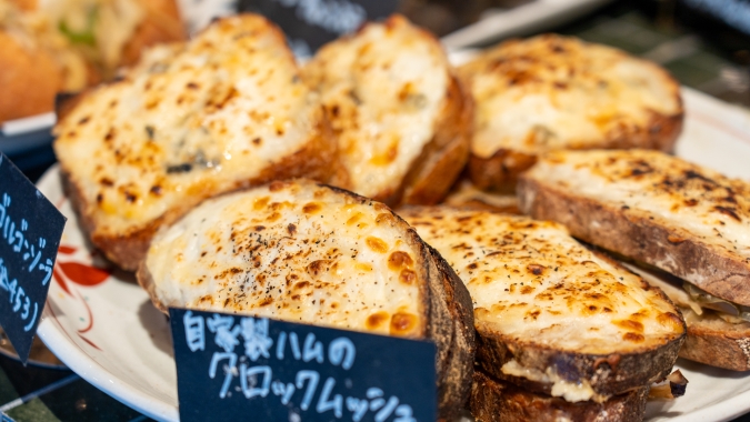 THE ROOTS 自家製ハムのクロックムッシュ