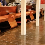 てんしん堂　カウンター席