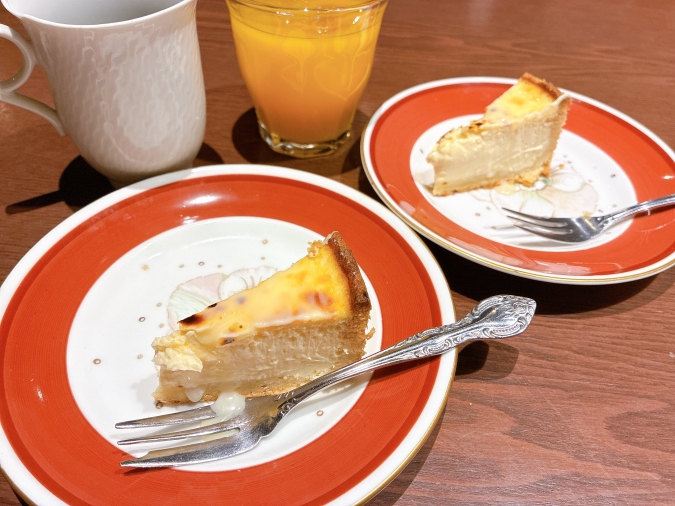 てんしん堂　自家製チーズケーキ