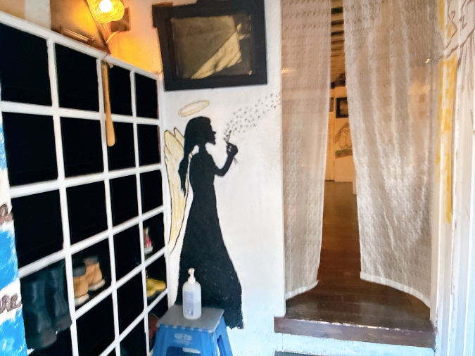 てんしん堂　入口