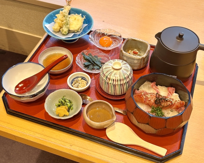 日本料理 喜水亭 福岡三越店　明鯛茶漬膳