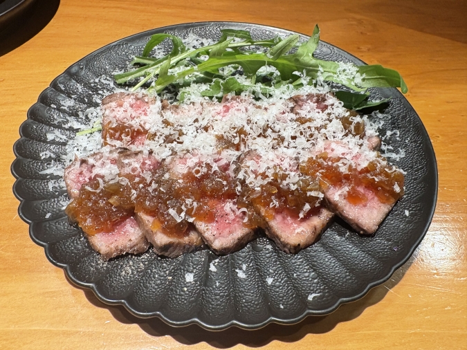 れとんき薬院店　ローストビーフ