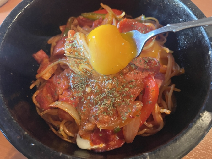 ピザ酒場cleson(クレソン)石焼きナポリタン