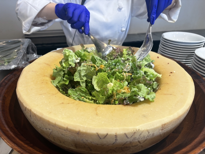 ブルシエール　シーザーサラダ　ホテルマリノアリゾート福岡