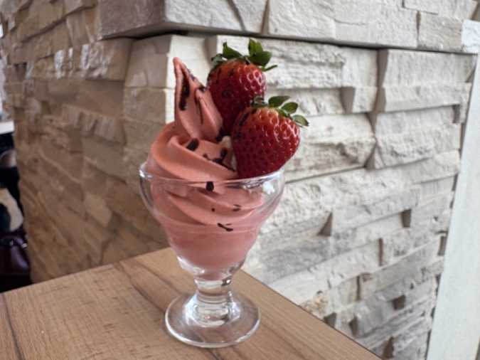 ブルシエール　パフェ　ホテルマリノアリゾート福岡