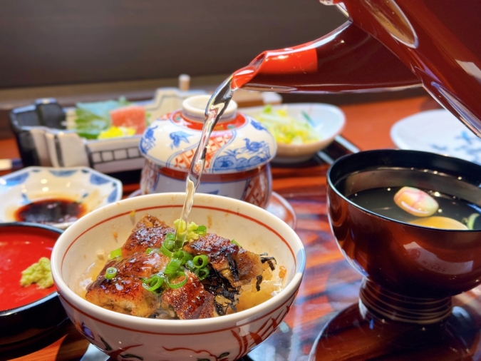 炭焼 うな富士 福岡大名別邸 ひつまぶし