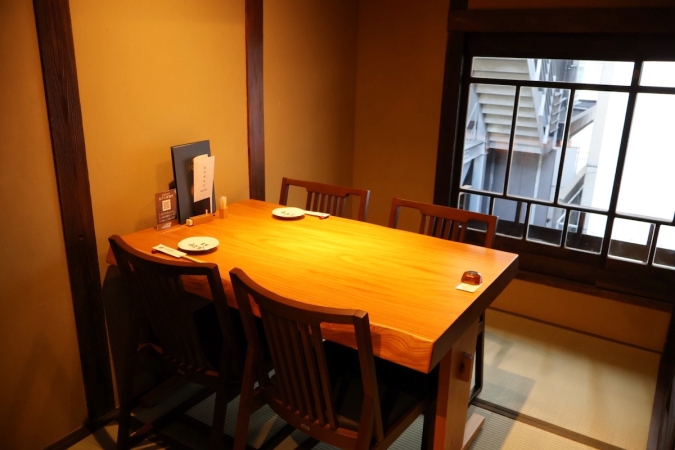 炭焼 うな富士 福岡大名別邸 個室