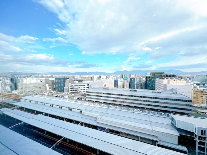 四川飯店 博多 窓からの景色