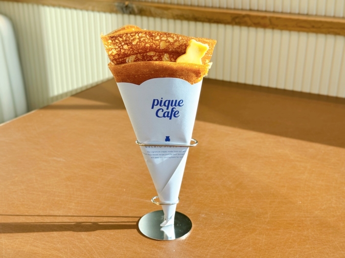 gelato pique cafe ソラリアプラザ店　店舗限定クレープ