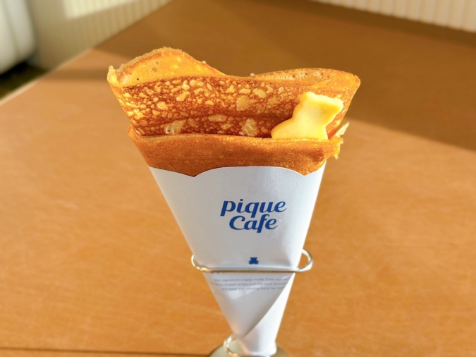 gelato pique cafe ソラリアプラザ店　店舗限定クレープ