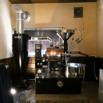 都府楼珈琲　焙煎機