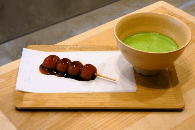 田頭茶舗＆ゆい庵 福岡赤坂店　抹茶セット