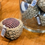 toffee 久留米絣ピンクッション