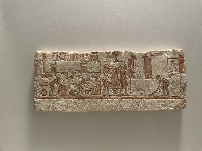 王宮の調理場レリーフ ブルックリン博物館所蔵 古代エジプト