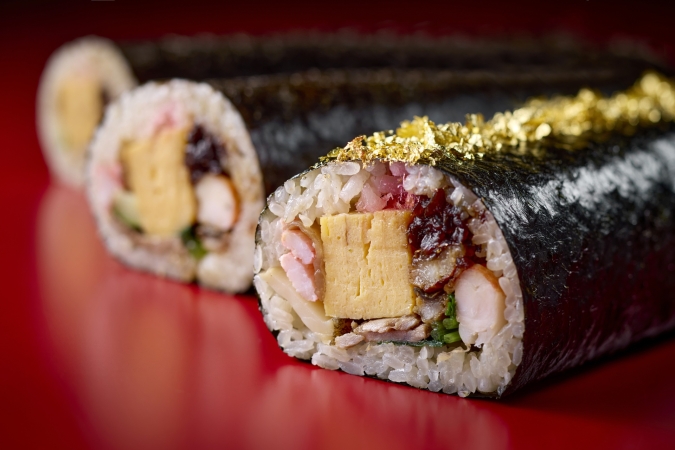 恵方巻　ホテルニューオータニ博多　3種