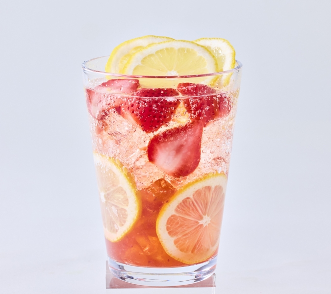 フレッシュネスバーガー　あまおうクラフトレモネードソーダ