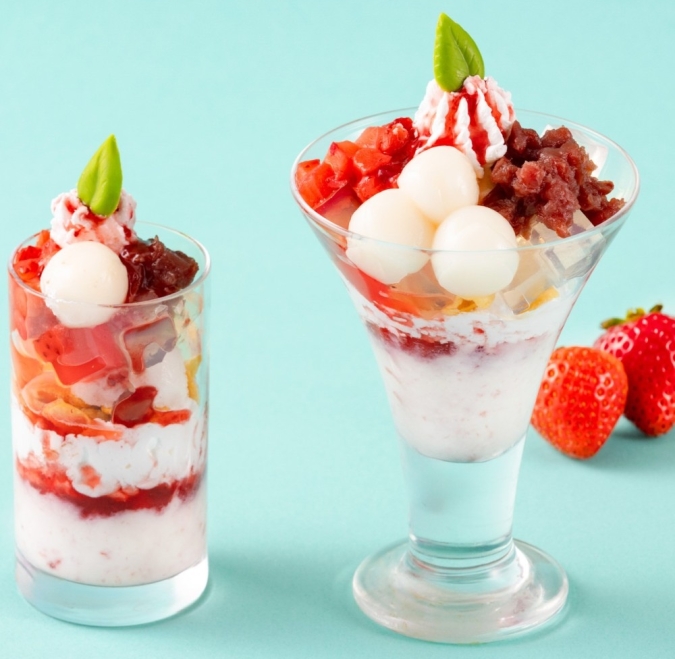 レストラン&カフェ Lagoon(ラグーン)白玉あんみつパフェ