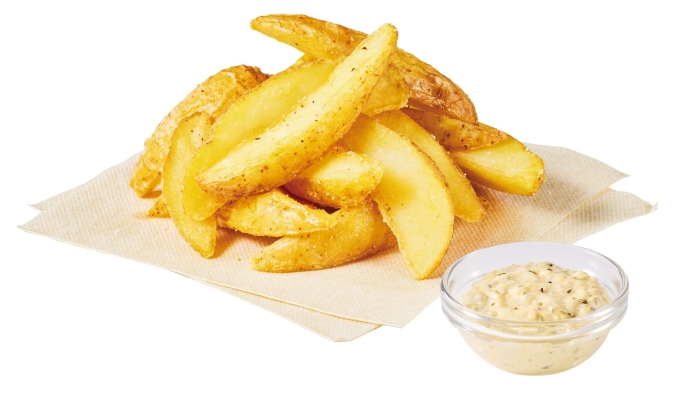 フレッシュネスバーガー　ディップポテト 3種のハーブタルタル