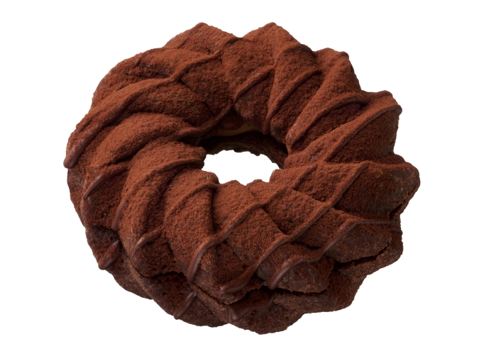 Mister Donut×GODIVA　生ショコラフレンチ キャラメルプラリネ