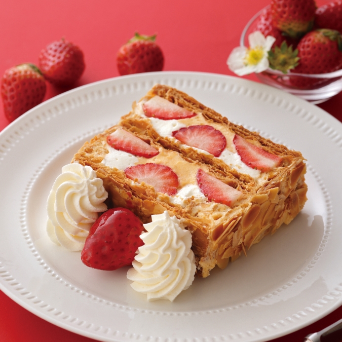 キハチ カフェ KIHACHIのナポレオンパイ