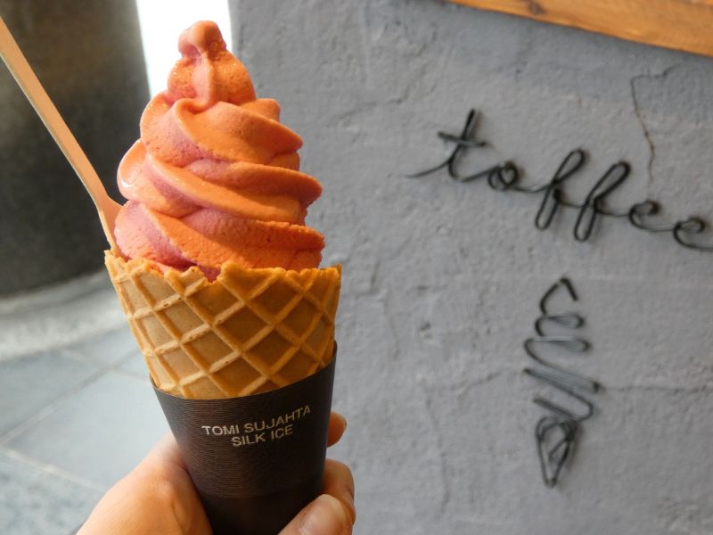 toffee 梅ソフトクリーム