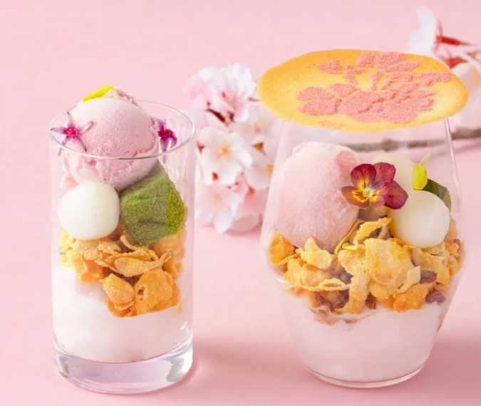 Brand new! Spring Parfait ~春のパフェ食べ放題2026~/さくらパフェ(提供期間:3/16~5/6)