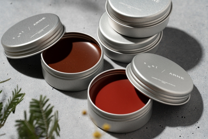 LIVING―OIL COLOR LIP BALM PINK(カラーリップバーム)