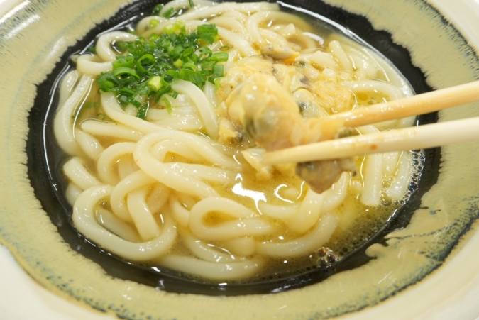 小倉名物肉うどん　いのうえ本店　あさりバターうどん