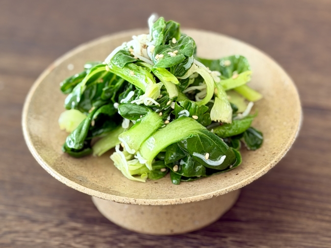 ターサイ胡麻和え