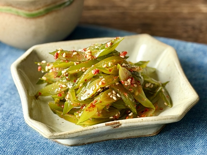 茎わかめのナムル