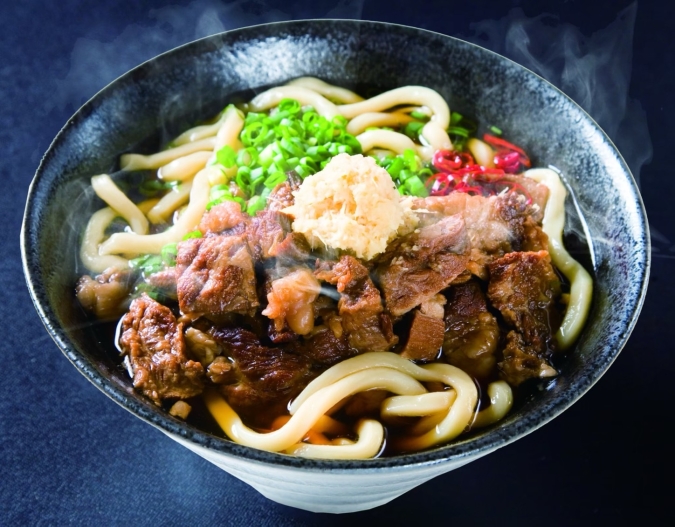 小倉名物肉うどんいのうえ本店　肉うどん