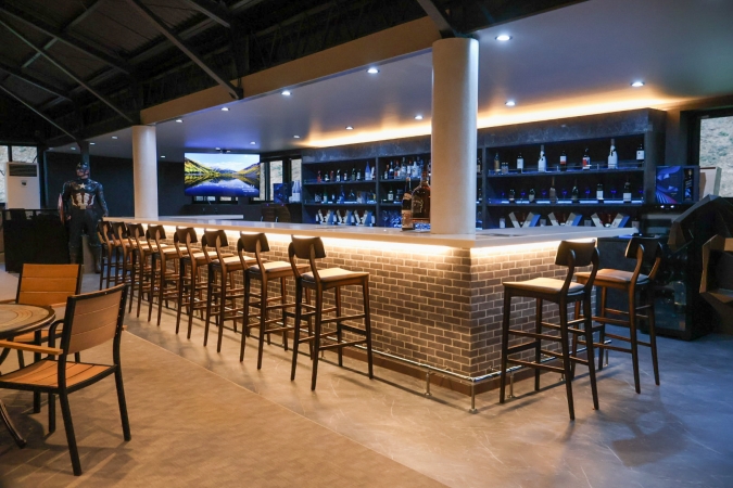 宗像大島リゾート　バーカウンター