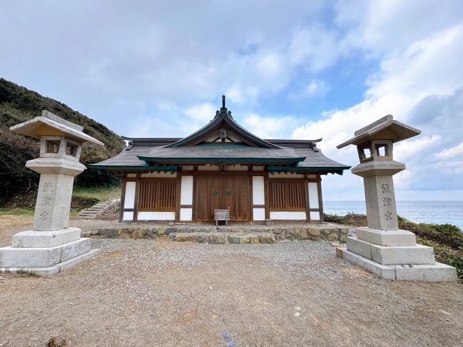 宗像大島リゾート　沖津宮遥拝所