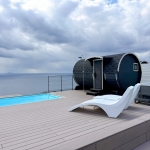 宗像大島リゾート　バレルサウナ