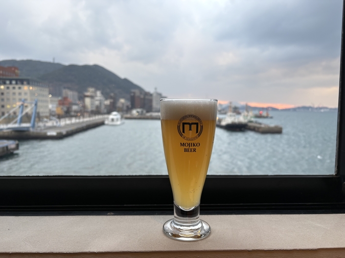 門司港ビールハウスの夕食