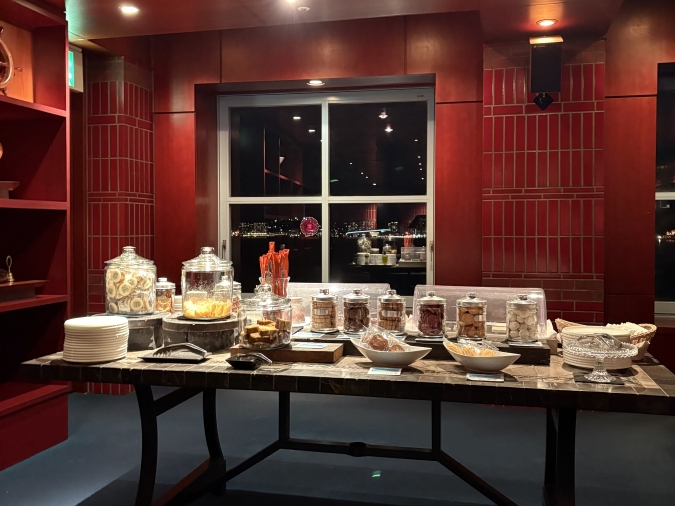 プレミアホテル門司港 ラウンジのフード