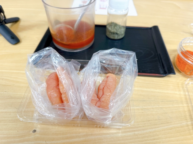 ふくや味の明太子工場ハクハク my明太子