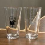 麦酒喫茶キチィ　オリジナルグラス