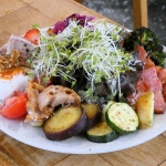 en coffee　サラダ