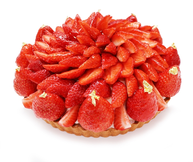 カフェコムサ／福岡県産 いちご「あまおう」のケーキ