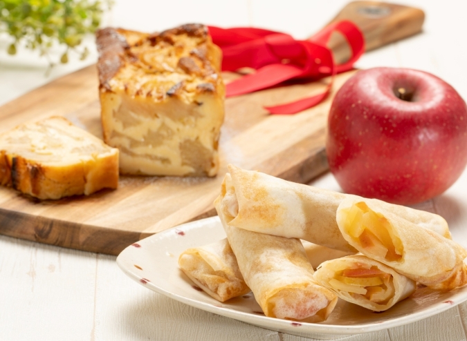 りんごのガトーインビジブル りんごの春巻き レシピ