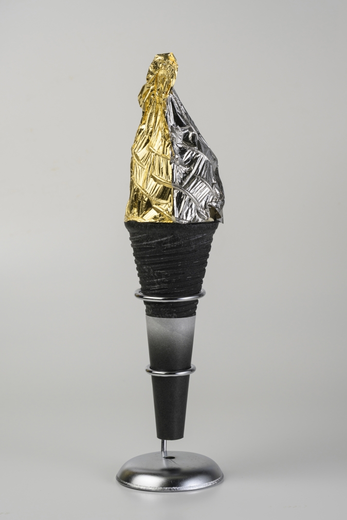 大丸福岡天神店 第二回北陸展 金箔プラチナ箔加賀棒ほうじ茶ソフトクリーム