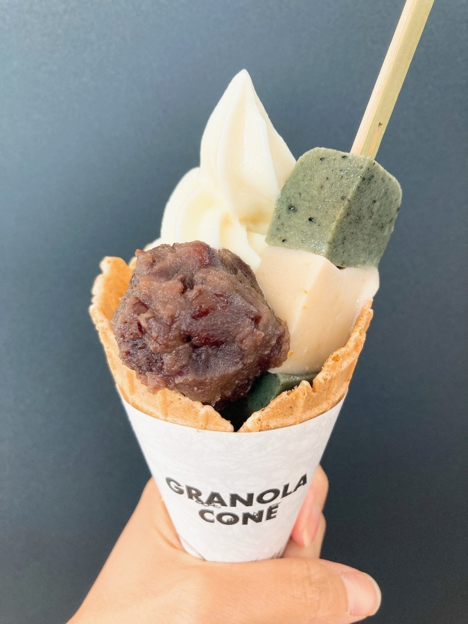 大丸福岡天神店 第二回北陸展 生麸ソフトクリーム