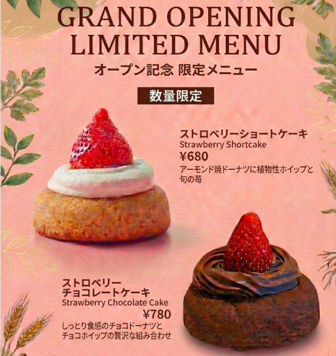 「Vee Sweets KOKURA」ケーキ　