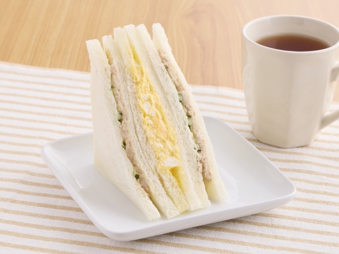 ミニストップ　ツナたまごサンド