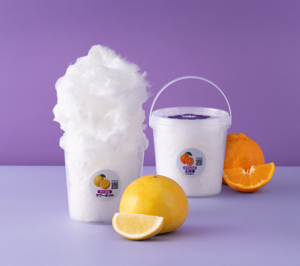 『第5回南の宝箱鹿児島展』松永青果フルーツわたあめ『雲の果実』