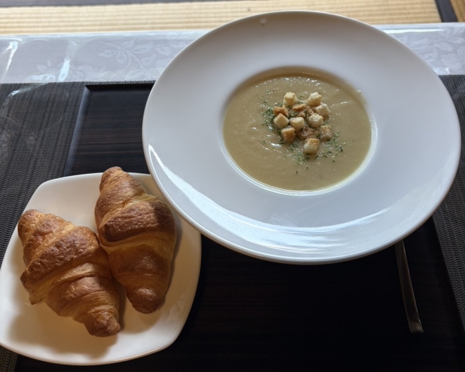 旧松崎宿旅籠油屋カフェ　スープセット