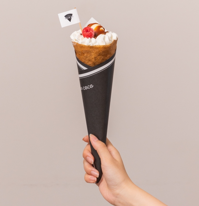 博多阪急　コーヒーと楽しむおやつ展　クレープココ