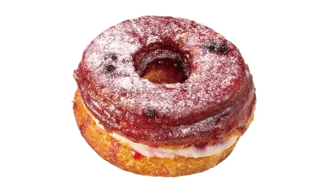 ジャックインザドーナツ　ブルーベリーレアチーズサンド